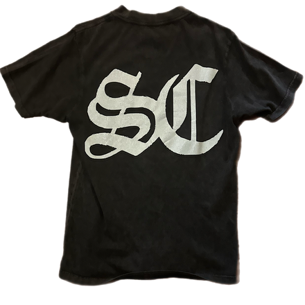 SC WHITE LOGO HEAVYWEIGHT TEE