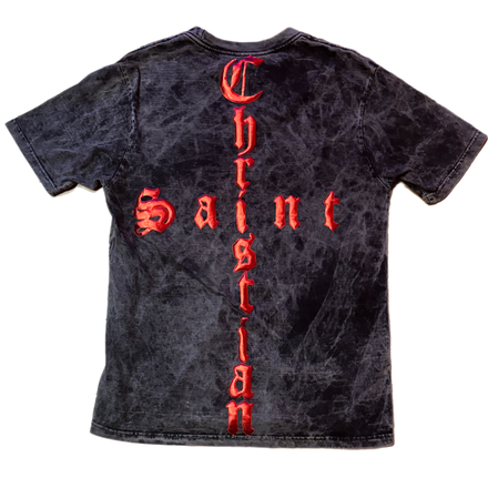 SAINT CHRISTIAN CROSS HEAVYWEIGHT TEE